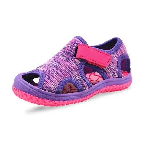 Summer Baby Boys Sandals Children Beach Sandals Soft Bottom Unisex Girls Non-slip Infant Shoes Kids Outdoor Anti-collision Shoes - TiniLoom