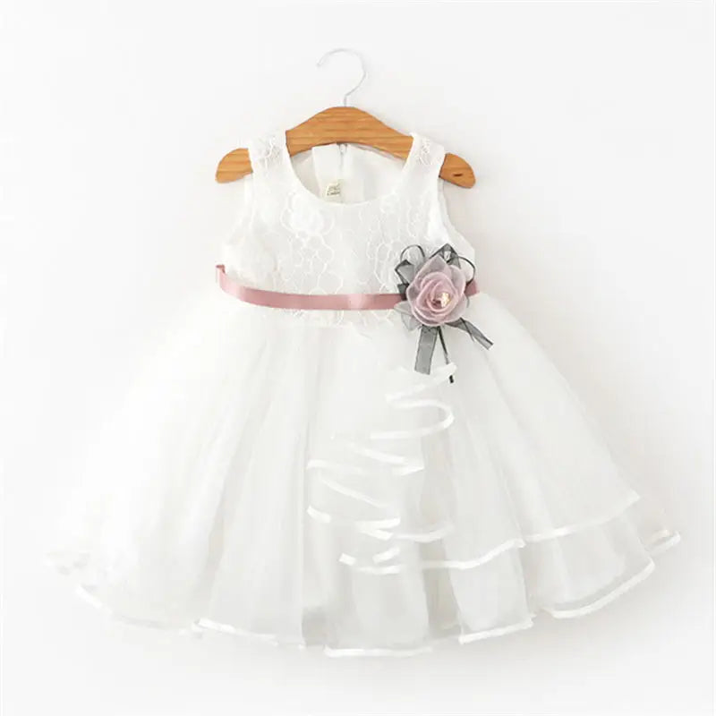 Baby Girls Dress Casual Costume Kids Dresses For Girls Flower Baby Dress Girl Party Little Princess Tutu Summer Dress Vestidos - TiniLoom