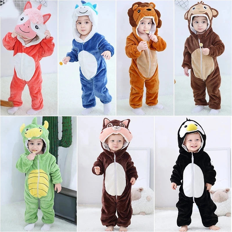 Kids Warm Pajama Sets Autumn Winter Plus Velvets Clothing Suits Boys Girls Fashion Print Pullover+Pants 2Pcs Outfits 1-14 Years - TiniLoom