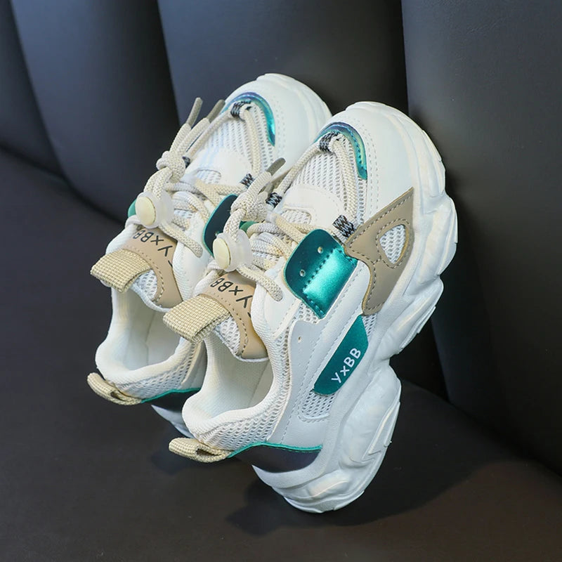 Size 21-36 Baby Toddler Shoes For Boys Girls Breathable Mesh Little Kids Casual Sneakers Non-slip Children Sport Shoes Tenis - TiniLoom