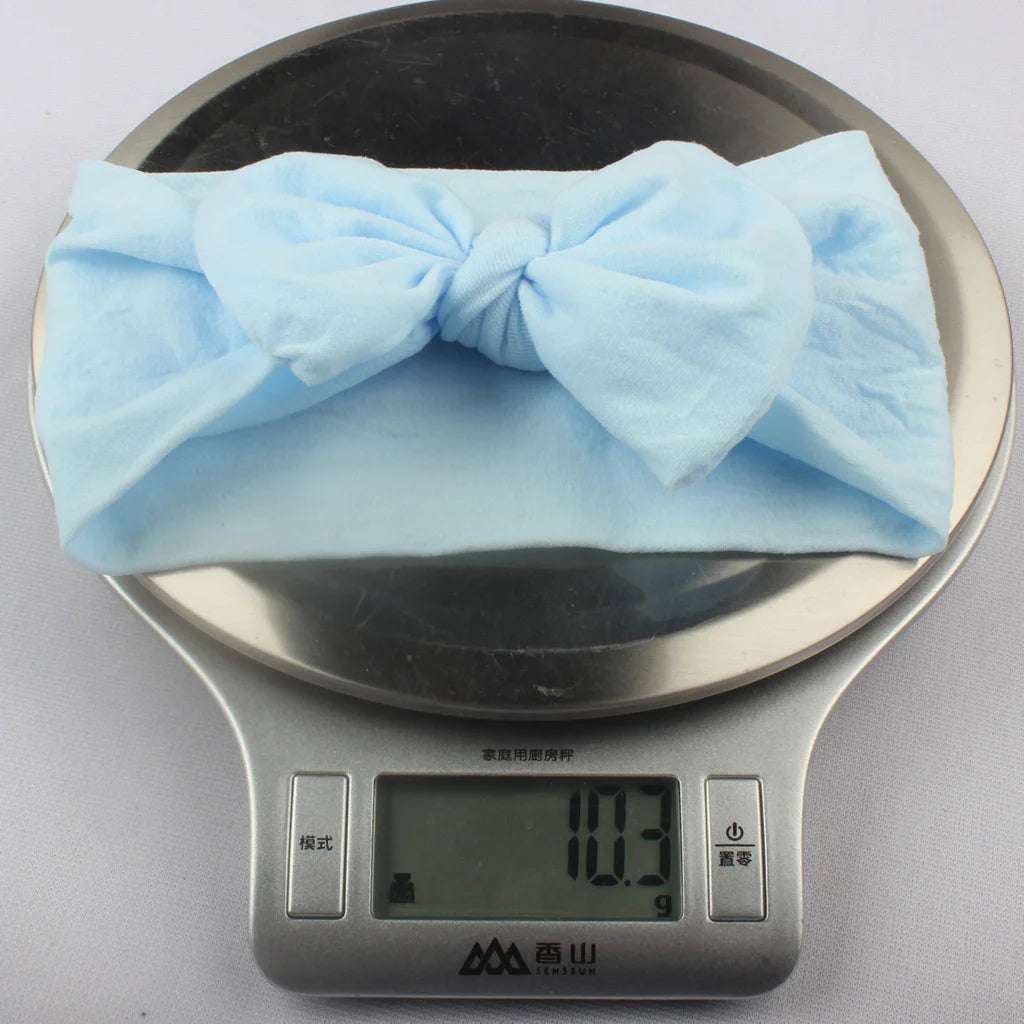 Baby Girl Headband Infant Hair Accessories Bows Newborn Headwear Rabbit Ear Elastic Gift Toddler Bandage Ribbon Soft Bowknot