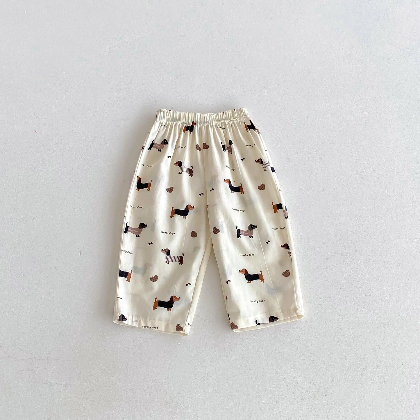 2024 New Children Trousers Plaid Printed Cartoon Fashion Baby Girls Boys Loose Casual Harem Pants Kids Pants Summer Clothes - TiniLoom