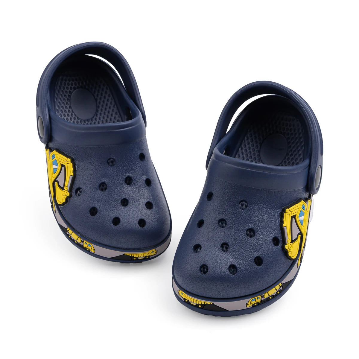 Toddler Girls Boys Flat Heel Sandals Cute Cartoons Unicorn Truck Dinosaur Hole Shoes Beach Water Sports Soft Anti-slip Sole Mule - TiniLoom