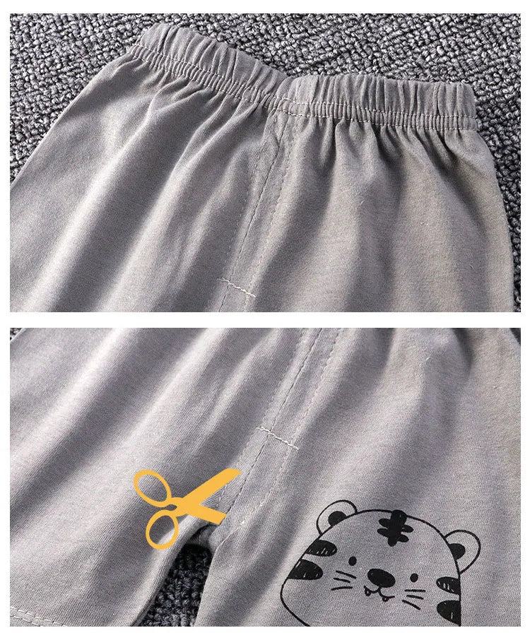 Kids Sets Children Clothes Boys Girl T-shirt Shorts 2PCS Summer Cotton Short sleeve Baby Children Clothing Suit Cotton Comfort - TiniLoom