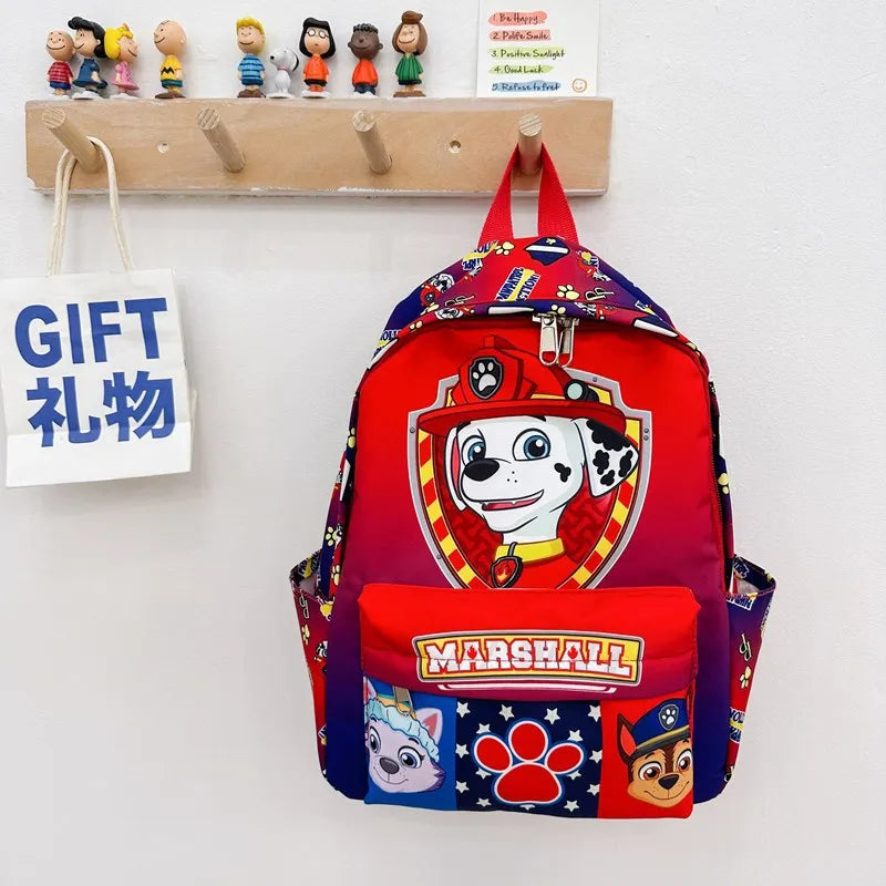Original PAW Patrol Children School Bag Cute Dogs Fashion Boy Girl Backpack Kids Kindergarten Backpacks Chase Skye Baby Gift - TiniLoom
