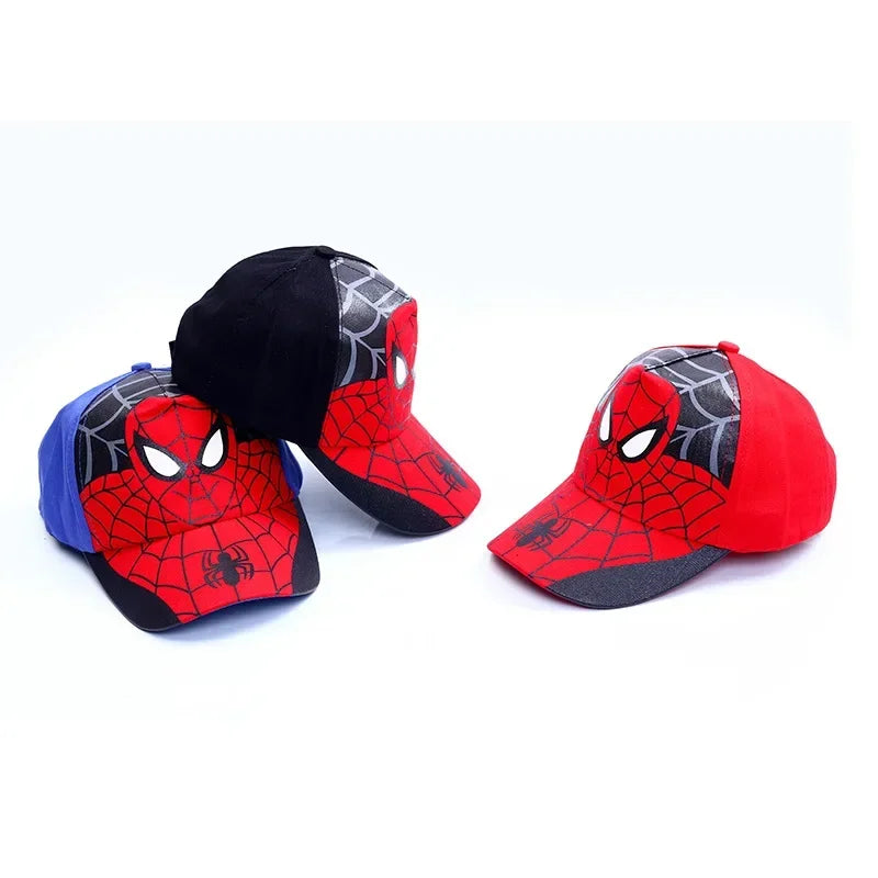 Anime Spiderman Baseball Cap For Boys Girls Autumn Baby Hats Children's Cartoon Fashion Sun Caps Kids Hop Hop Hat 2-8y - TiniLoom