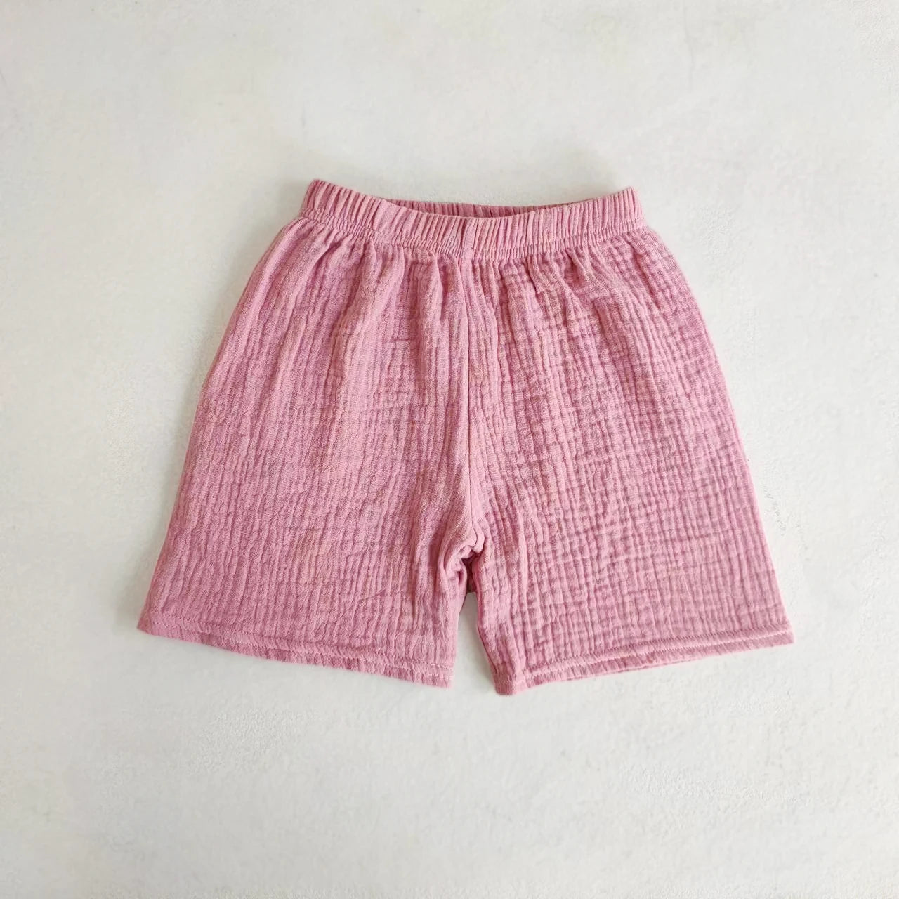 Children's Shorts Girls Boys Cotton Yarn Short Pants Summer Children's Girls Soft And Breathable Capris Baby Clothes - TiniLoom