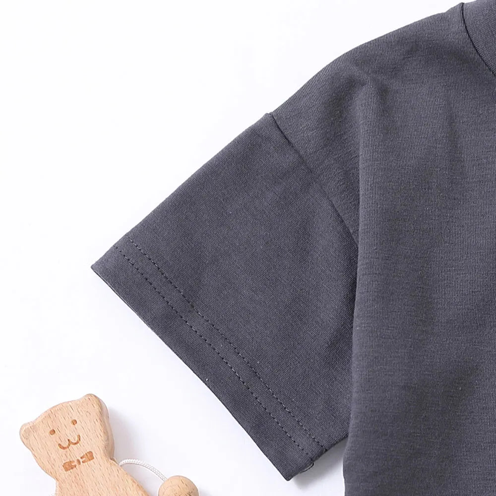 Summer 2pcs Kids Clothes Sets Children Sports Style Tracksuits T-shirts and Shorts Boy and Girl Outfits Suits - TiniLoom