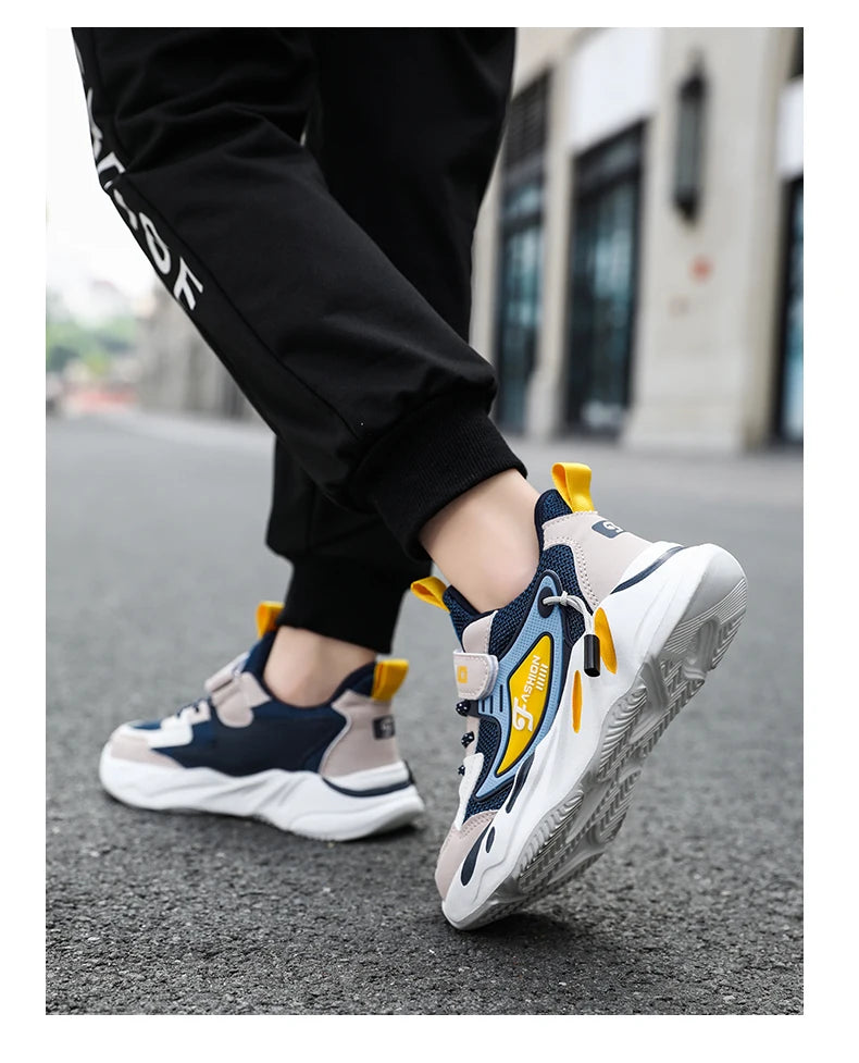 Kid Sneakers Walking Mesh Breathable Casual Shoes Sport Shoes For Boys Girl Lightweight Running Shoes - TiniLoom