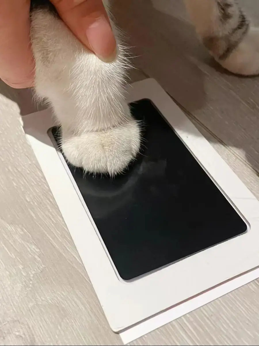 1 Set Baby Handprint Footprints Ink Pads Safe Non-toxic No-Touch Skin Inkless Inkpad Kits Pet Cat Dog Paw Prints Souvenirs Gifts