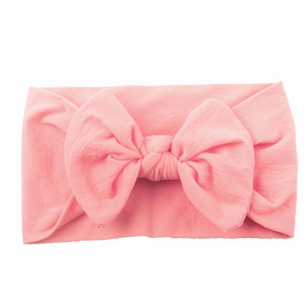 Baby Girl Headband Infant Hair Accessories Bows Newborn Headwear Rabbit Ear Elastic Gift Toddler Bandage Ribbon Soft Bowknot