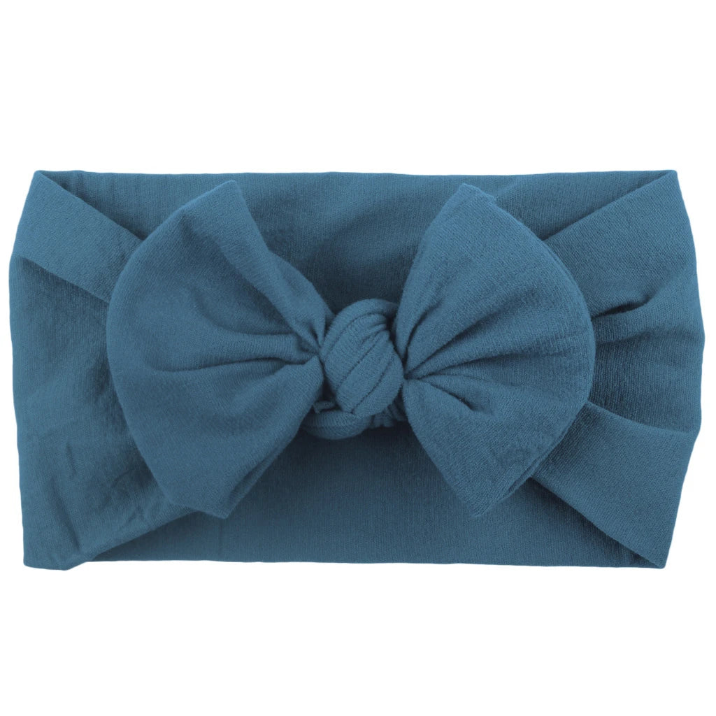 Baby Girl Headband Infant Hair Accessories Bows Newborn Headwear Rabbit Ear Elastic Gift Toddler Bandage Ribbon Soft Bowknot