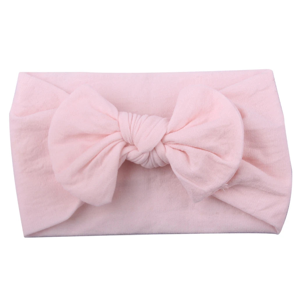 Baby Girl Headband Infant Hair Accessories Bows Newborn Headwear Rabbit Ear Elastic Gift Toddler Bandage Ribbon Soft Bowknot