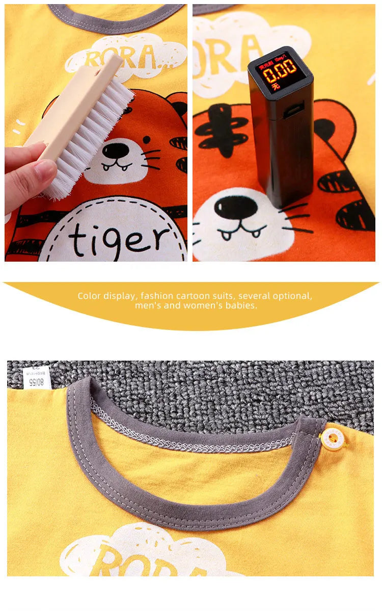 Kids Sets Children Clothes Boys Girl T-shirt Shorts 2PCS Summer Cotton Short sleeve Baby Children Clothing Suit Cotton Comfort - TiniLoom