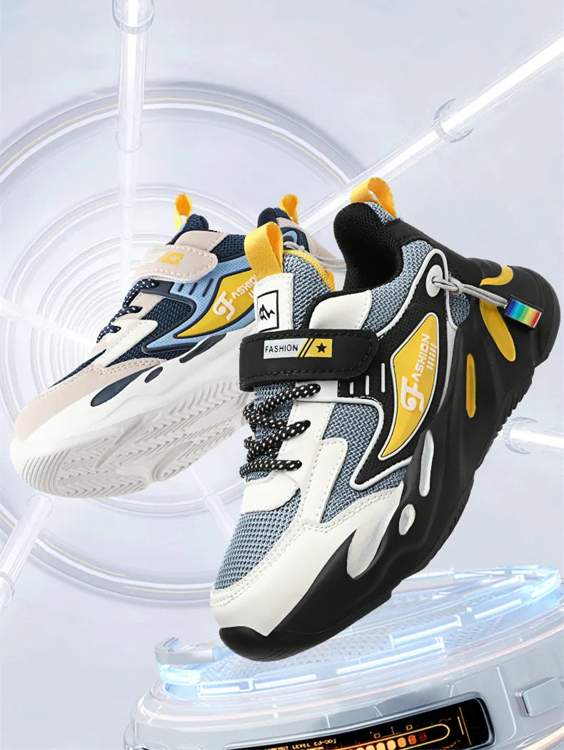 Kid Sneakers Walking Mesh Breathable Casual Shoes Sport Shoes For Boys Girl Lightweight Running Shoes - TiniLoom