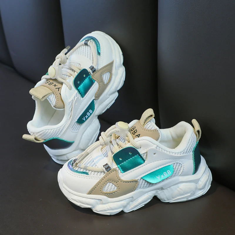 Size 21-36 Baby Toddler Shoes For Boys Girls Breathable Mesh Little Kids Casual Sneakers Non-slip Children Sport Shoes Tenis - TiniLoom