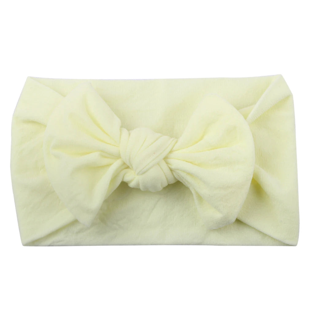 Baby Girl Headband Infant Hair Accessories Bows Newborn Headwear Rabbit Ear Elastic Gift Toddler Bandage Ribbon Soft Bowknot