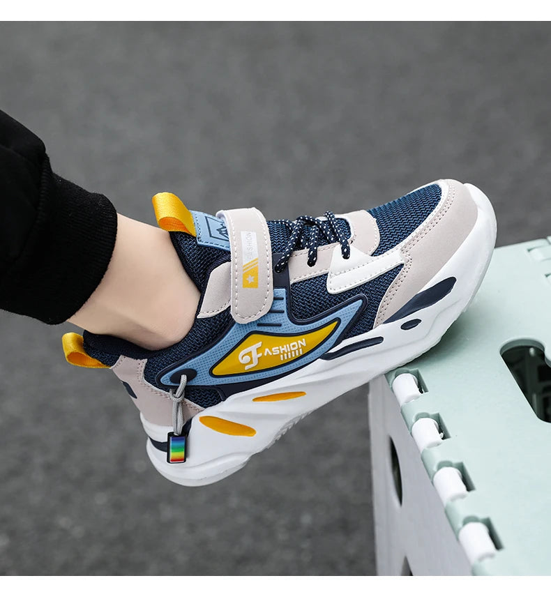 Kid Sneakers Walking Mesh Breathable Casual Shoes Sport Shoes For Boys Girl Lightweight Running Shoes - TiniLoom