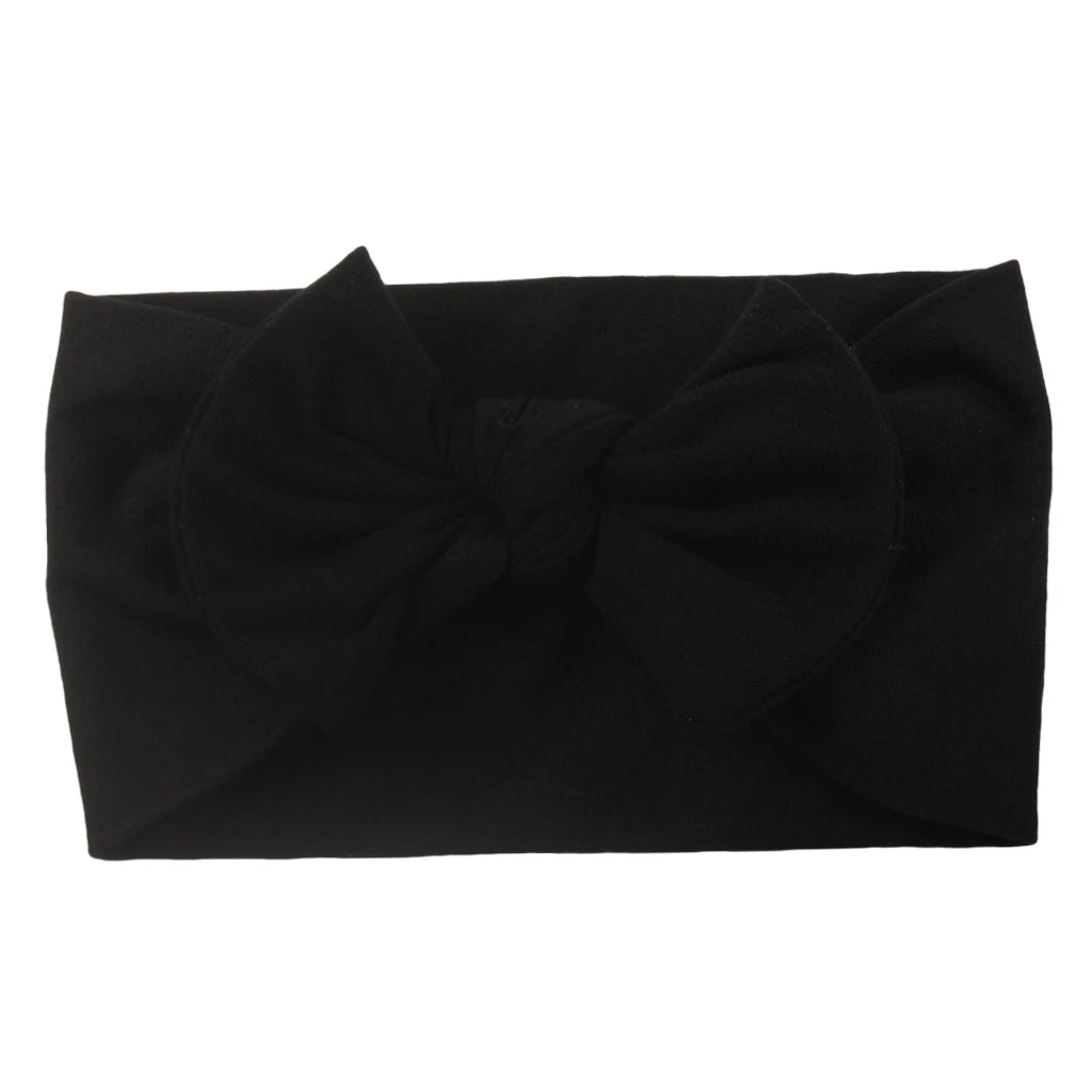 Baby Girl Headband Infant Hair Accessories Bows Newborn Headwear Rabbit Ear Elastic Gift Toddler Bandage Ribbon Soft Bowknot
