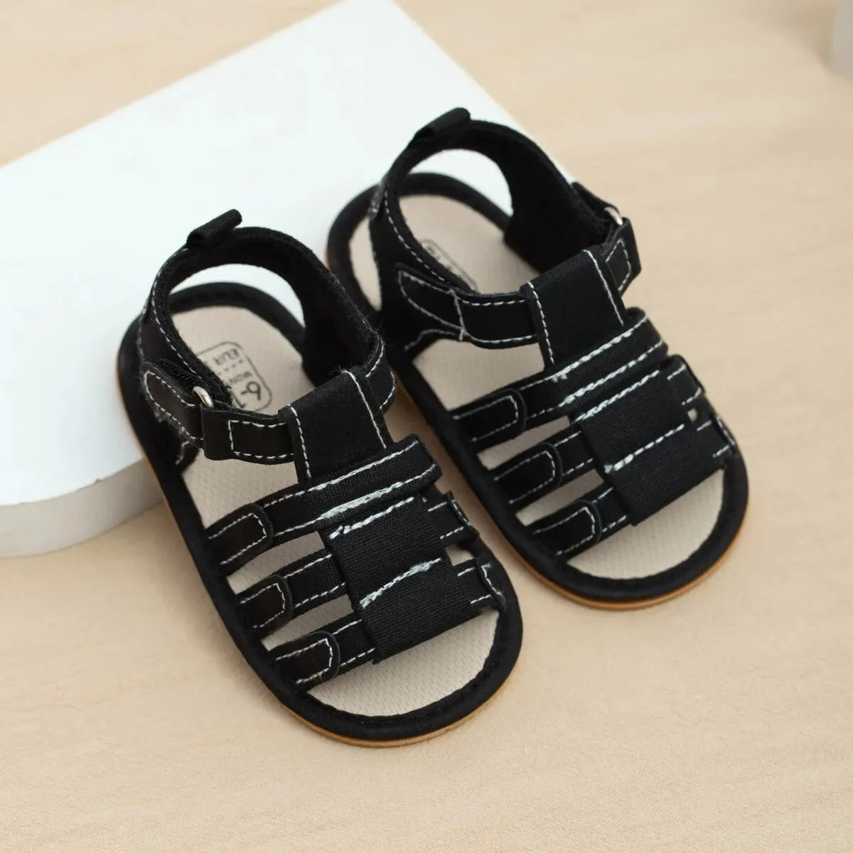 Meckior Summer Baby Shoes Baby Boy Girl Sandal Non-slip Rubber Sole Infant First Walkers Toddler Casual Baby Boy Garden Sandals - TiniLoom
