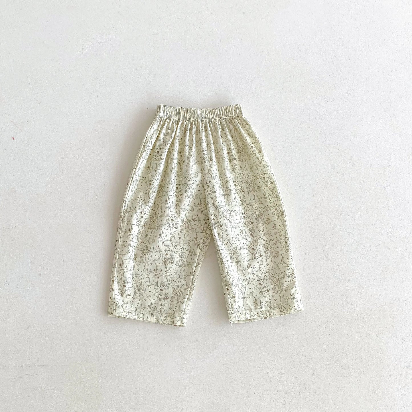 2024 New Children Trousers Plaid Printed Cartoon Fashion Baby Girls Boys Loose Casual Harem Pants Kids Pants Summer Clothes - TiniLoom