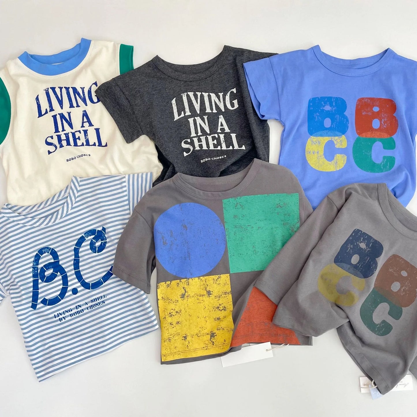 2025 Kid Clothes New Spring Sumemer Korean Baby Boys Girls Cotton Cartoon Short Sleeve T Shirts Children's Outerwear Clothings - TiniLoom