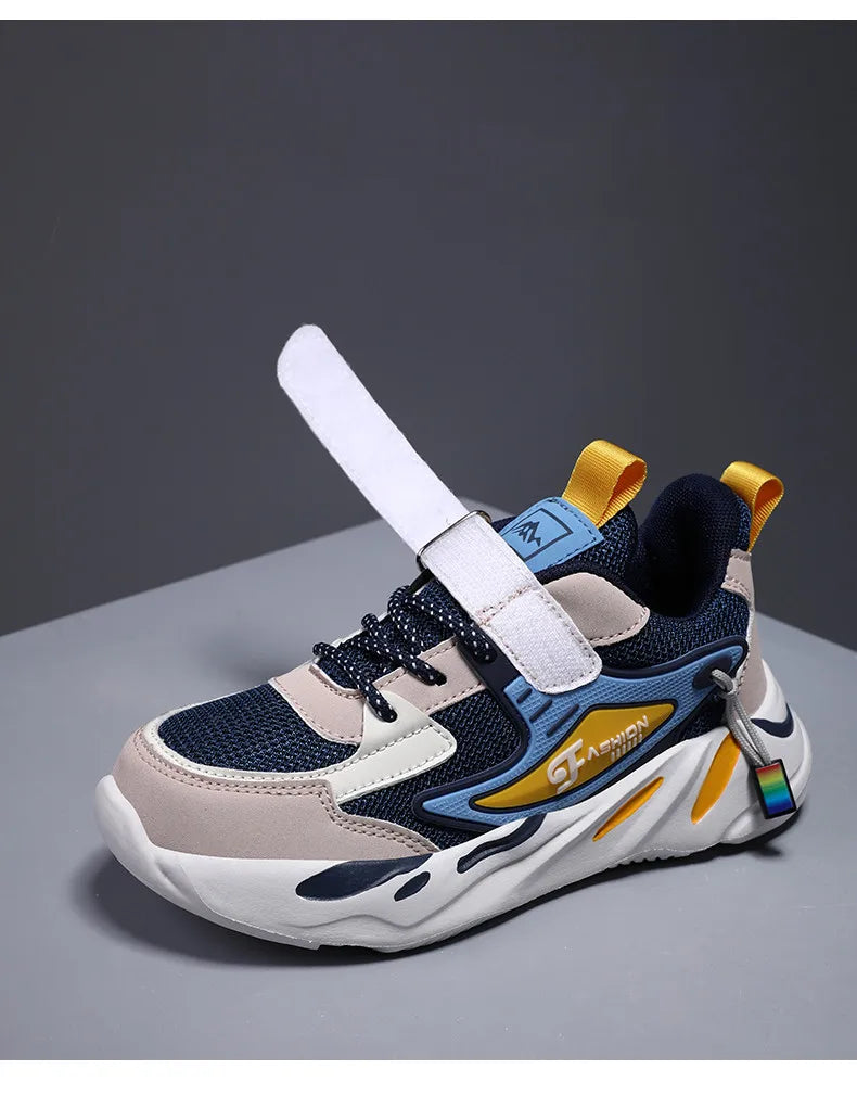 Kid Sneakers Walking Mesh Breathable Casual Shoes Sport Shoes For Boys Girl Lightweight Running Shoes - TiniLoom