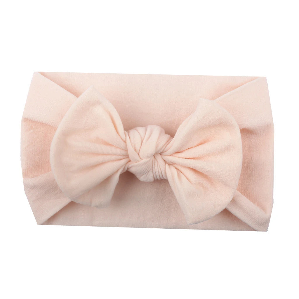 Baby Girl Headband Infant Hair Accessories Bows Newborn Headwear Rabbit Ear Elastic Gift Toddler Bandage Ribbon Soft Bowknot