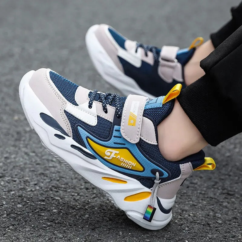 Kid Sneakers Walking Mesh Breathable Casual Shoes Sport Shoes For Boys Girl Lightweight Running Shoes - TiniLoom