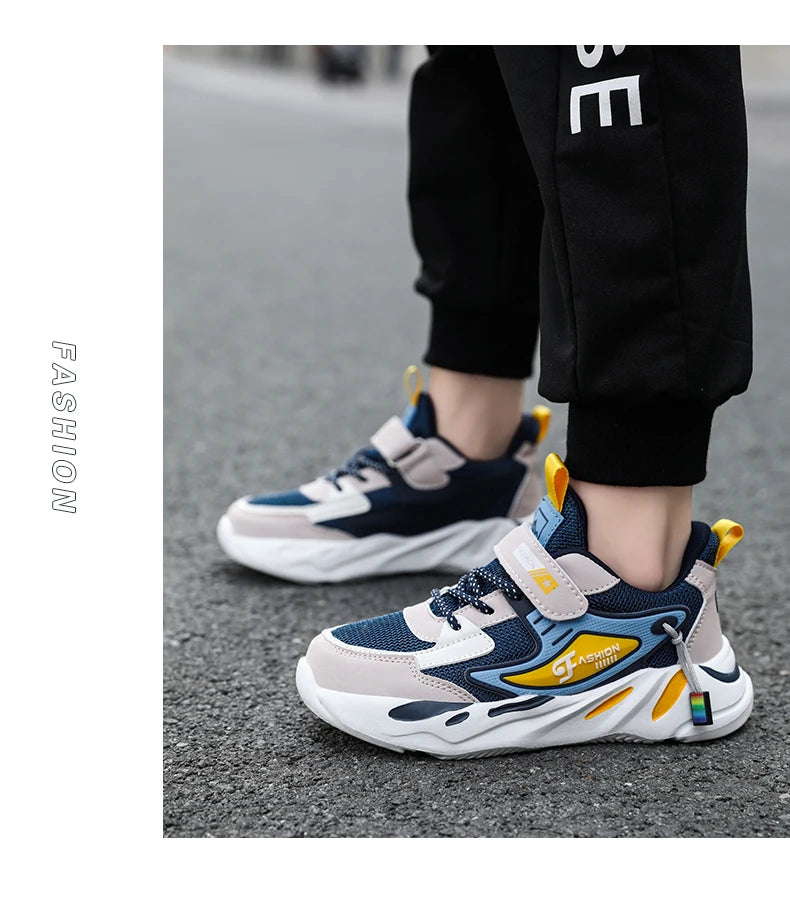 Kid Sneakers Walking Mesh Breathable Casual Shoes Sport Shoes For Boys Girl Lightweight Running Shoes - TiniLoom