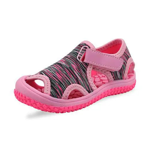 Summer Baby Boys Sandals Children Beach Sandals Soft Bottom Unisex Girls Non-slip Infant Shoes Kids Outdoor Anti-collision Shoes - TiniLoom