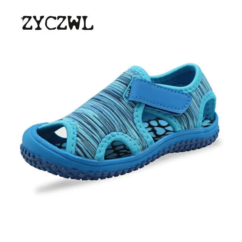 Summer Baby Boys Sandals Children Beach Sandals Soft Bottom Unisex Girls Non-slip Infant Shoes Kids Outdoor Anti-collision Shoes - TiniLoom