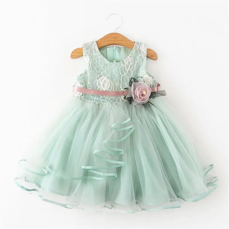 Baby Girls Dress Casual Costume Kids Dresses For Girls Flower Baby Dress Girl Party Little Princess Tutu Summer Dress Vestidos - TiniLoom
