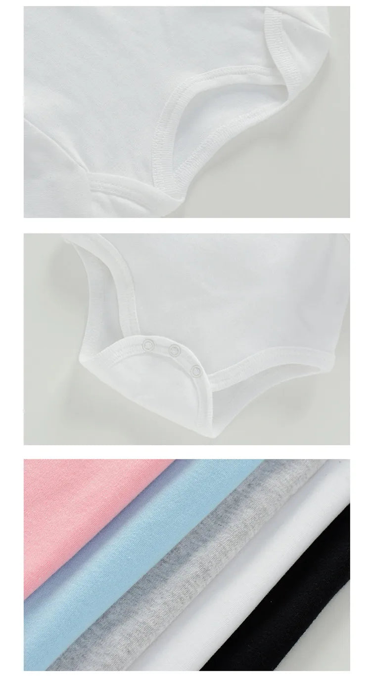 Lawadka 3-24M Cotton Bodysuit For Newborns Four Season Long Sleeve Infant Baby Girls Boys Clothes Jumpsuit Solid Baby's Rompers