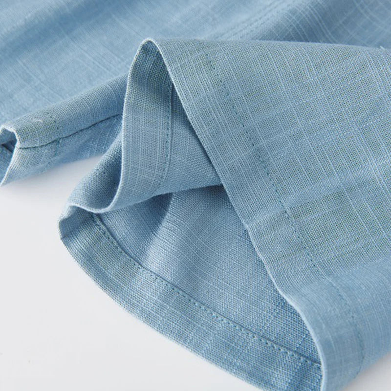 Children's Cotton And Linen Trousers Spring And Summer Thin Boys And Girls Linen Pant Baby Harem Pants WT620 - TiniLoom