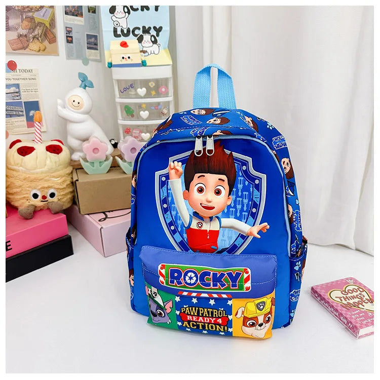 Original PAW Patrol Children School Bag Cute Dogs Fashion Boy Girl Backpack Kids Kindergarten Backpacks Chase Skye Baby Gift - TiniLoom