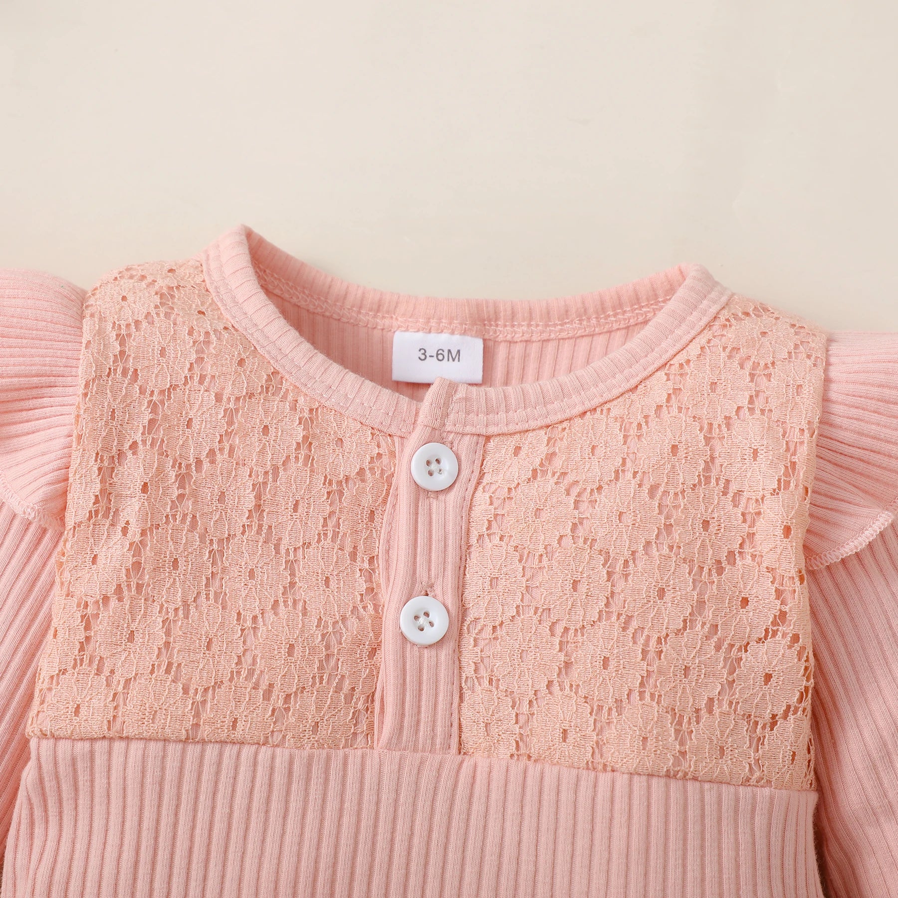 3PCS Baby Girl Clothes Set Long Sleeve Romper Top+Flowers Pant+Headband Spring&Autumn Lovely Outfit for Toddler Girl 0-18 Months - TiniLoom