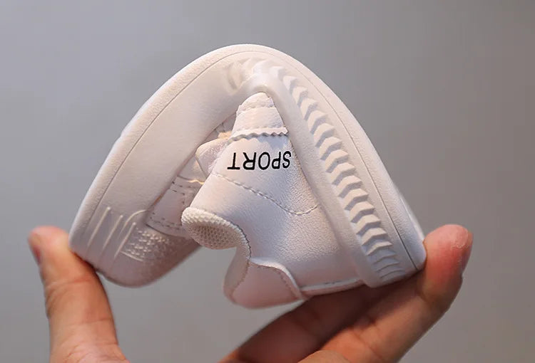 Kids Casual Shoes Sneakers Boys Sport Breathable Tennis Sneaker Baby Children Girls Shoes Spring Fashion White Flat Running Shoe - TiniLoom