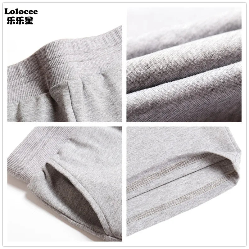 Kids Summer Cartoon Shorts 3-14Years Children Cotton Elastic Waist Knee Length Pants Gray School Student Boys Short Sweatpants - TiniLoom