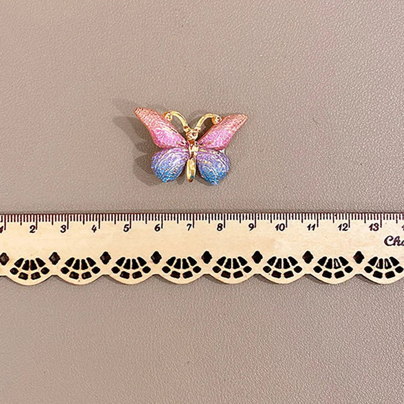 5PCS Cute Sweet Stereoscopic Color Gradient Baby Hairpins Kids Hair Clips Children Headwear Princess Barrette Girls Accessories - TiniLoom