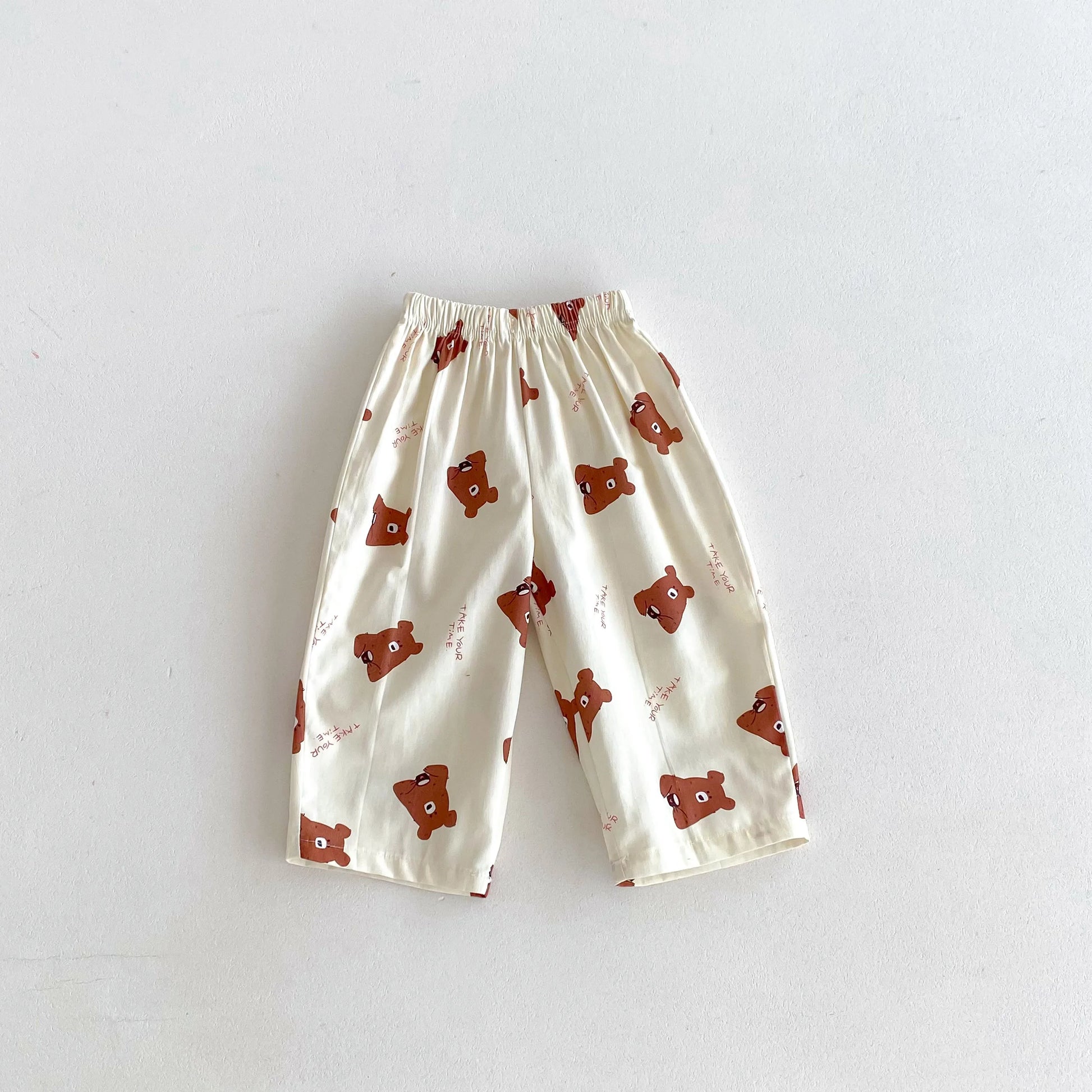 2024 New Children Trousers Plaid Printed Cartoon Fashion Baby Girls Boys Loose Casual Harem Pants Kids Pants Summer Clothes - TiniLoom