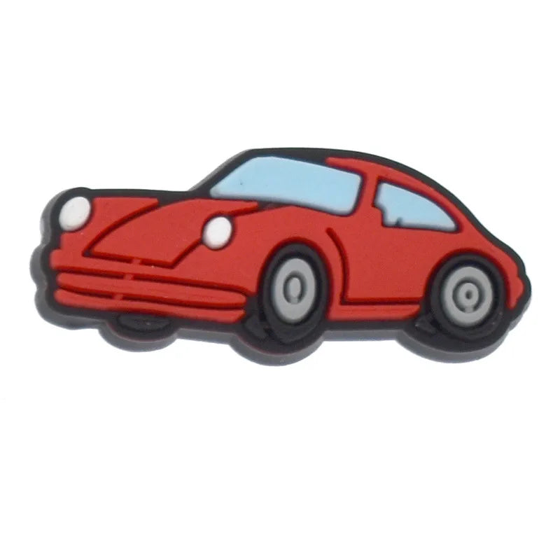 Car Shoe Charms for Crocs Accessorie Car Decorations Boys Girls Kids Women Teens Christmas Gifts Birthday Party Favors Pins - TiniLoom