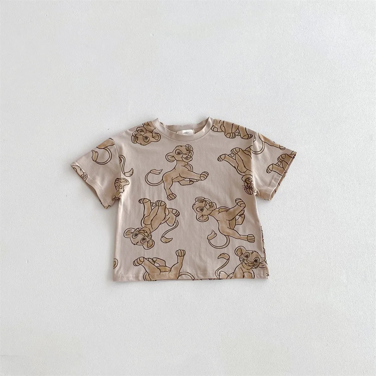 Mickey Kids Clothing Tees Summer Printed Cartoon Fashion Short Sleeve Boys T-shirt Popular Design Children's T Shirts Crewneck - TiniLoom