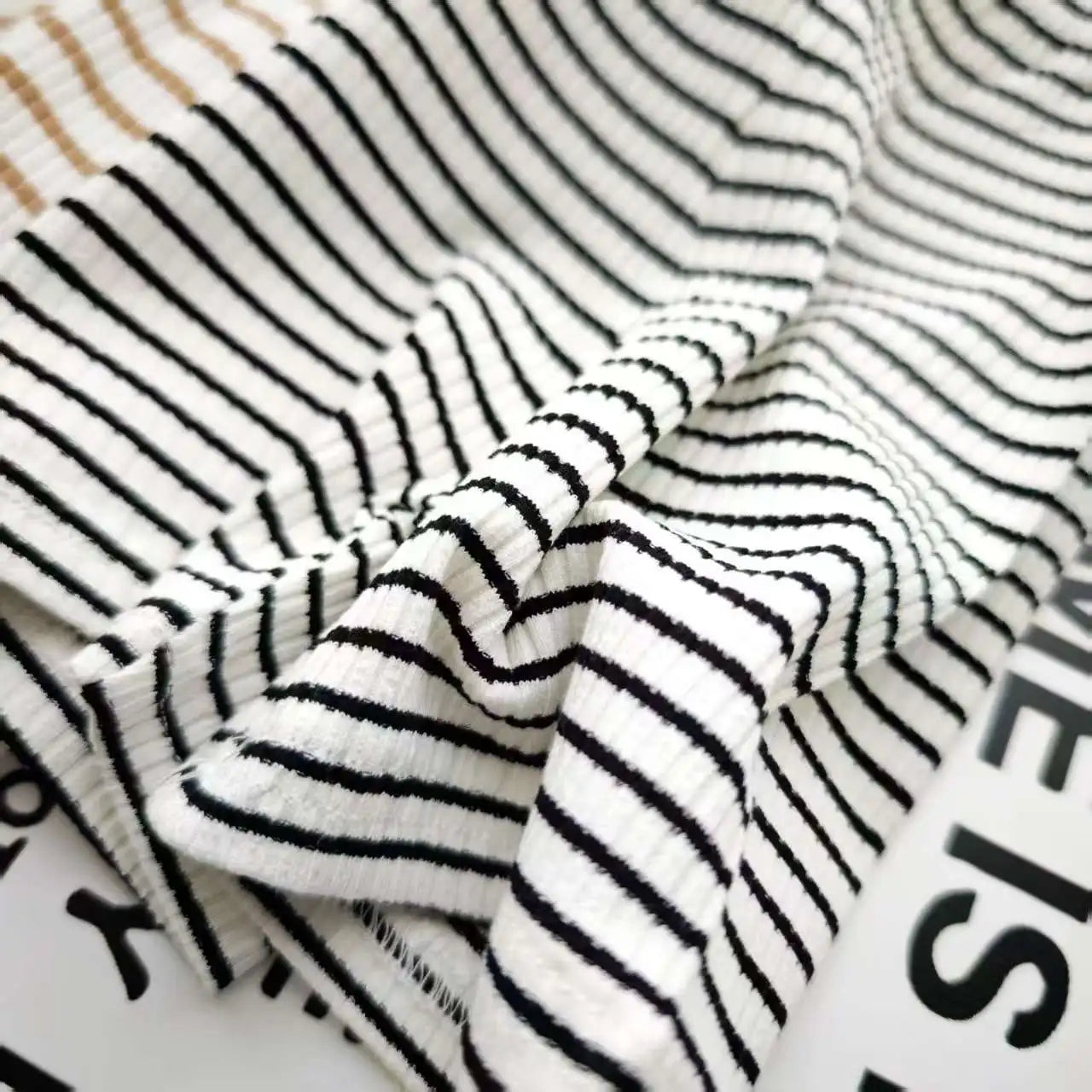 2025 Summer Baby Trousers Pants Ribbed Elastic Striped Pants Children's Casual Infant Clothing Kids Toddler Boys Girl Clothes