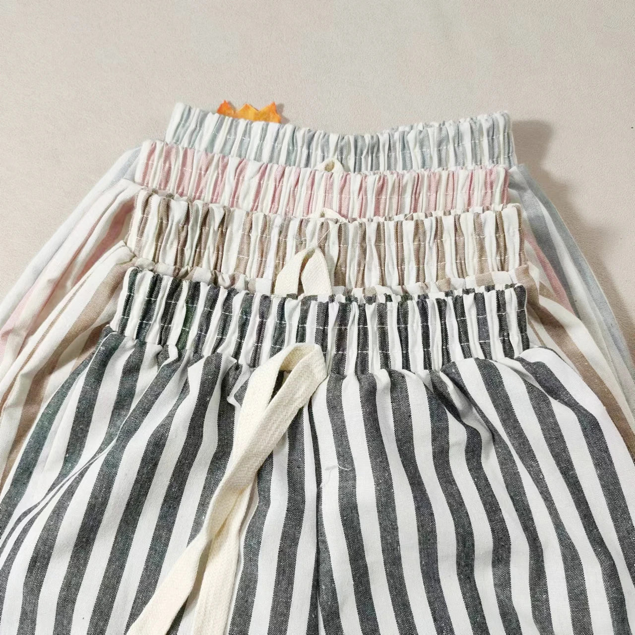 Children's Shorts Children's Pants Single Item Pants Pure Cotton Boys Casual Pants Girls Shorts Baby Jackets Pants British Style - TiniLoom
