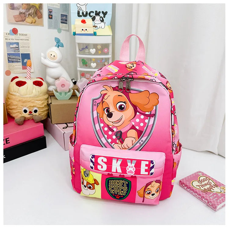 Original PAW Patrol Children School Bag Cute Dogs Fashion Boy Girl Backpack Kids Kindergarten Backpacks Chase Skye Baby Gift - TiniLoom