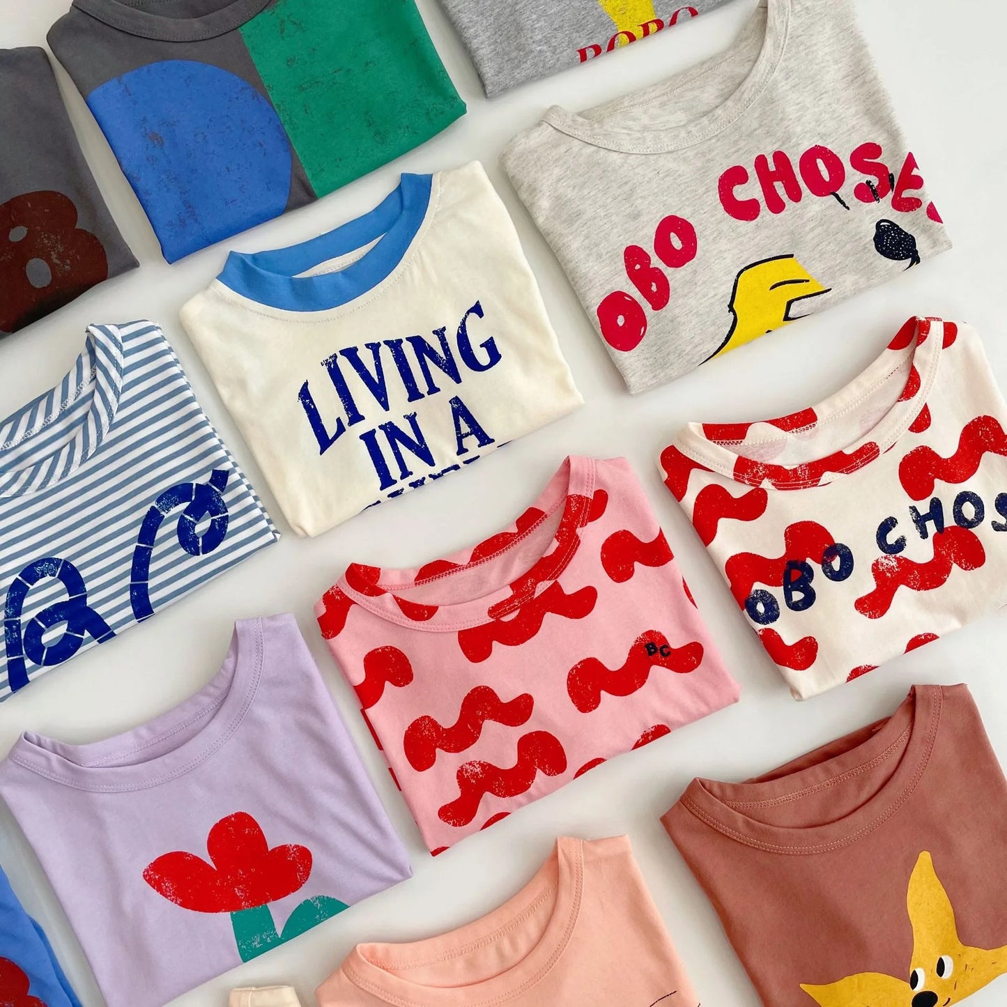 2025 Kid Clothes New Spring Sumemer Korean Baby Boys Girls Cotton Cartoon Short Sleeve T Shirts Children's Outerwear Clothings - TiniLoom