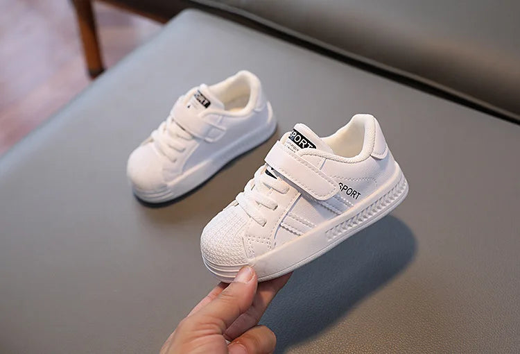 Kids Casual Shoes Sneakers Boys Sport Breathable Tennis Sneaker Baby Children Girls Shoes Spring Fashion White Flat Running Shoe - TiniLoom