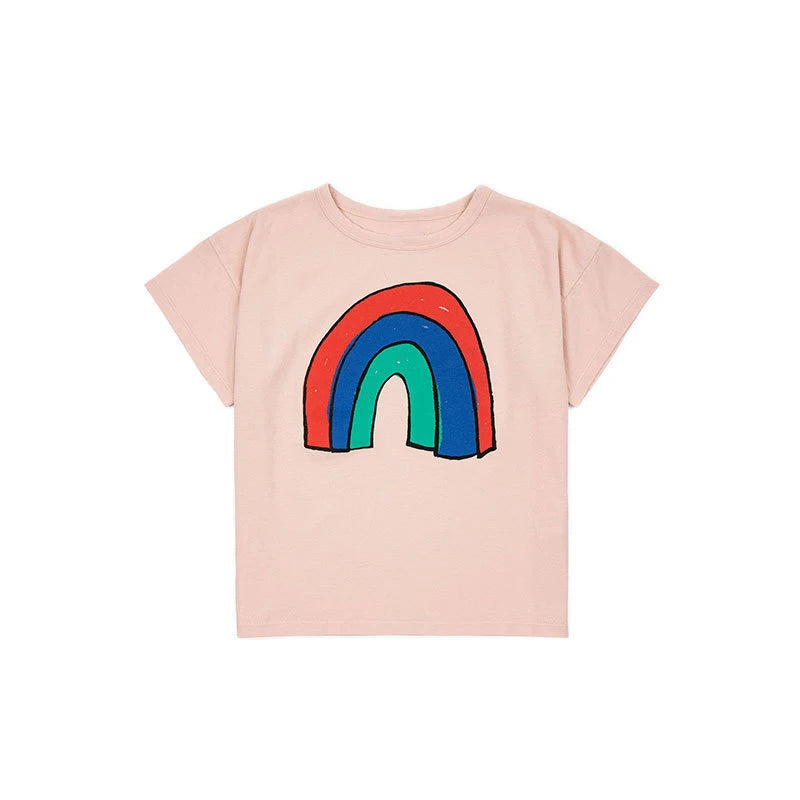2025 Kid Clothes New Spring Sumemer Korean Baby Boys Girls Cotton Cartoon Short Sleeve T Shirts Children's Outerwear Clothings - TiniLoom