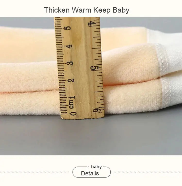 Thicken Warm Plush Children Sets Kids Clothes Boy Girl Underwear Suits Autumn Winter Children Clothinn - TiniLoom